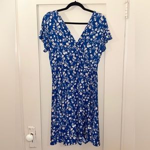 Floral Wrap Dress